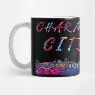 CHARM CITY BALTIMORE HARBOR DESIGN Mug